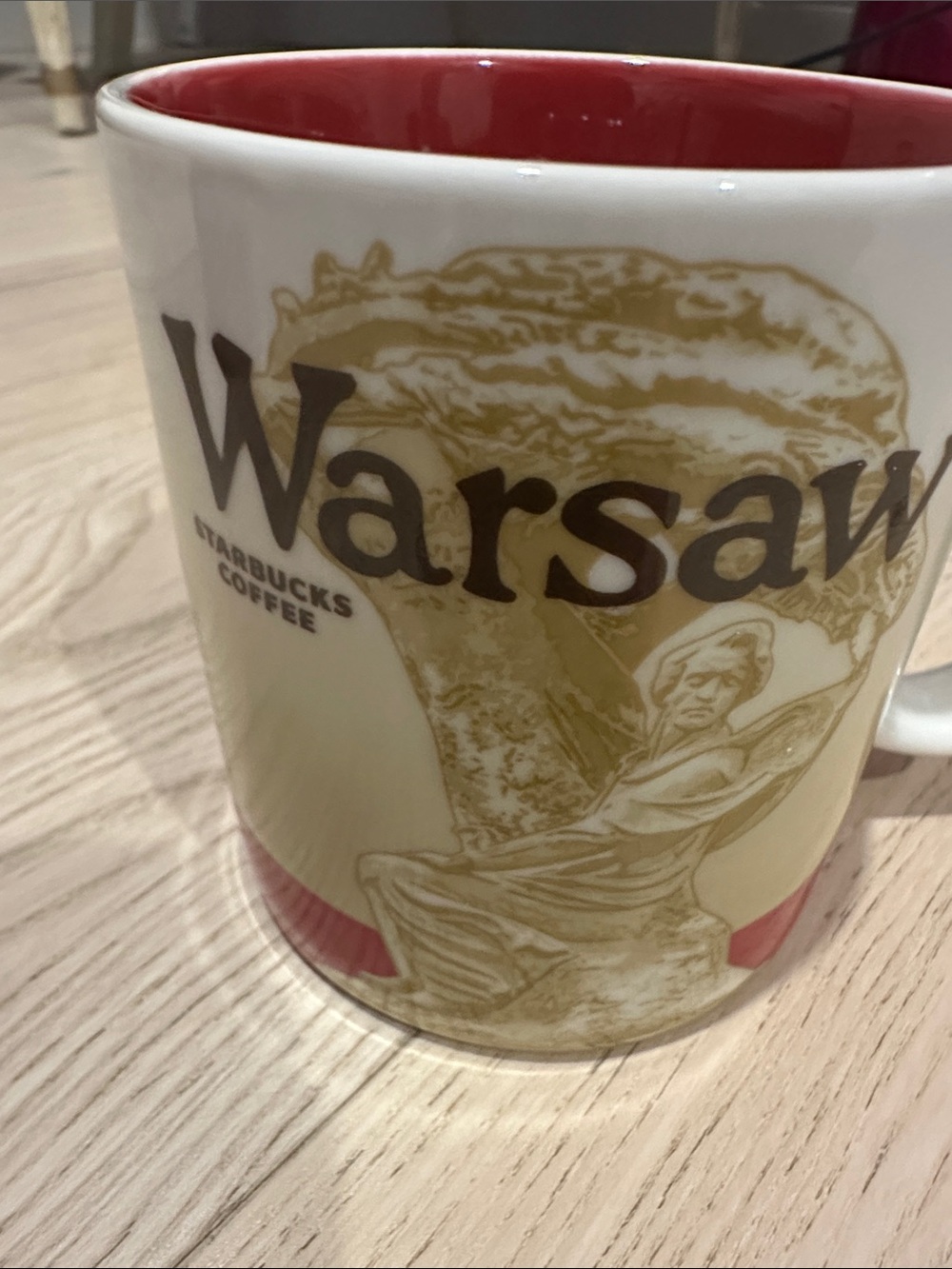 Starbucks Warsaw, Poland Global Icon/Collector Series mug